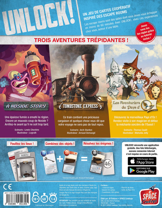 Unlock! Secret Adventures Space Cowboys - ảnh 2 - Board games