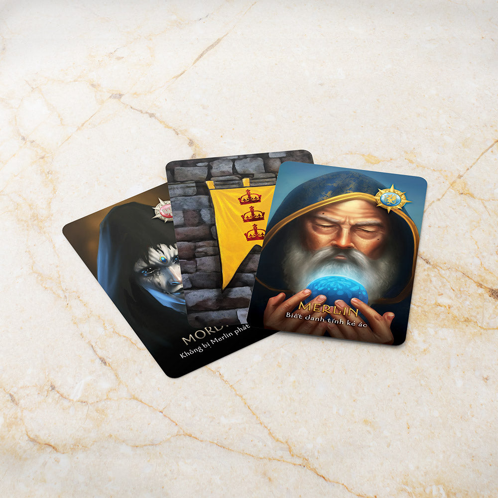 Avalon - Board game ẩn vai kịch tính hấp dẫn dành cho 5-10 người chơi