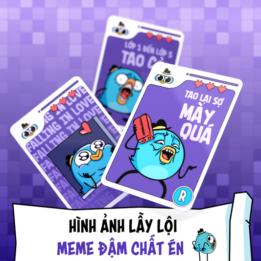 Card Bo góc/ thẻ nhân phẩm Èn En Én (pack 5 thẻ)