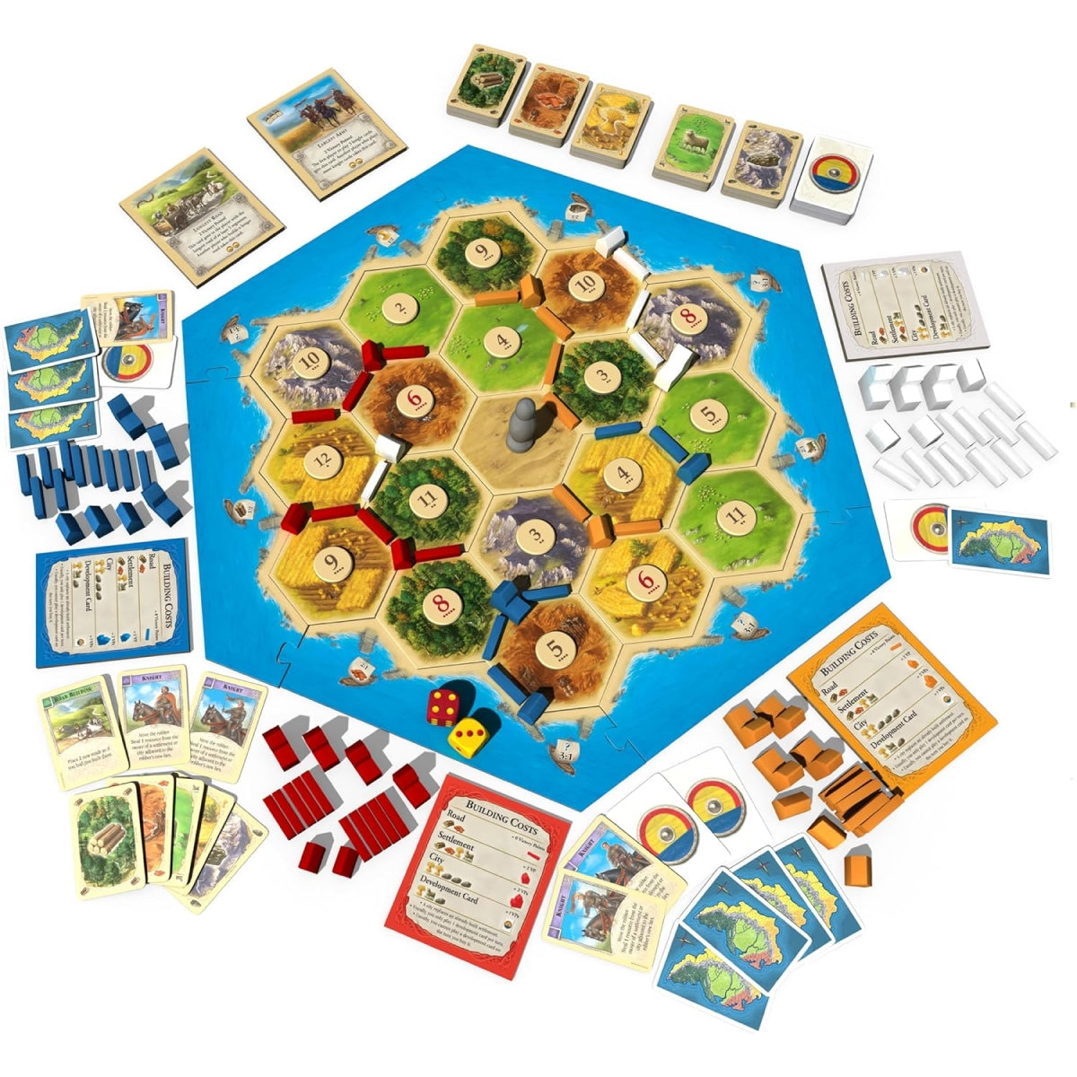 CATAN 6th Edition (2025) – Board Game Chiến Thuật Kinh Điển Thế Giới | Chính Hãng (Hàng mới về)