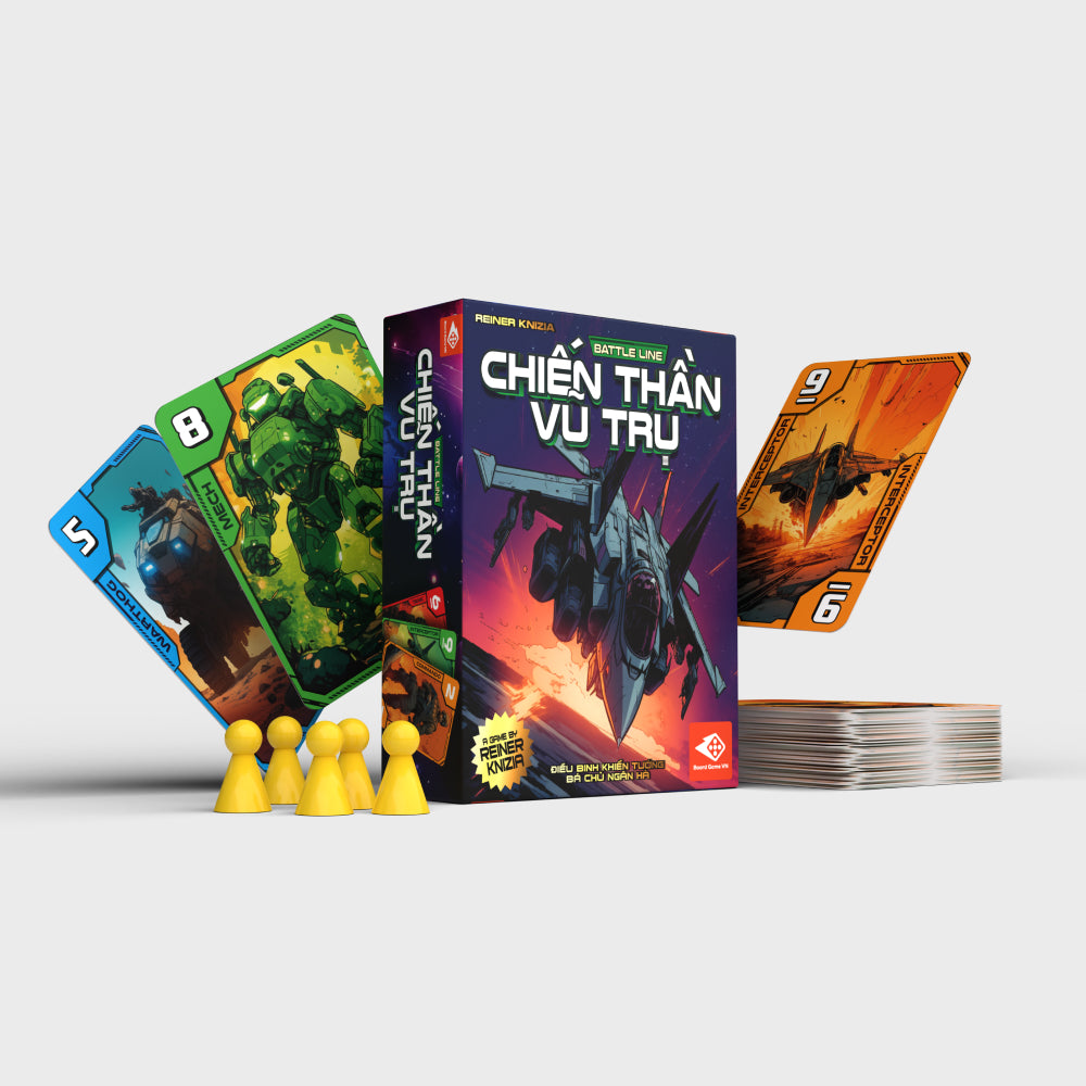 Chiến thần vũ trụ| Trò chơi từ huyền thoại sáng tạo board game thế giới Reiner Knizia | Boardgamevn