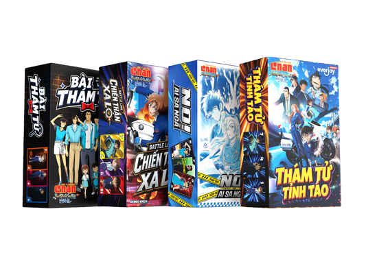 Bộ Card Game Thám Tử Lừng Danh Conan 29: Thiên Thần Sa Ngã Trên Xa Lộ – 4 Trò Chơi & Combo
