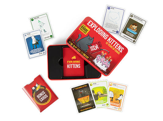 Exploding kittens 10-year anniversary edition Board Game VN - ảnh 2 - Board Game