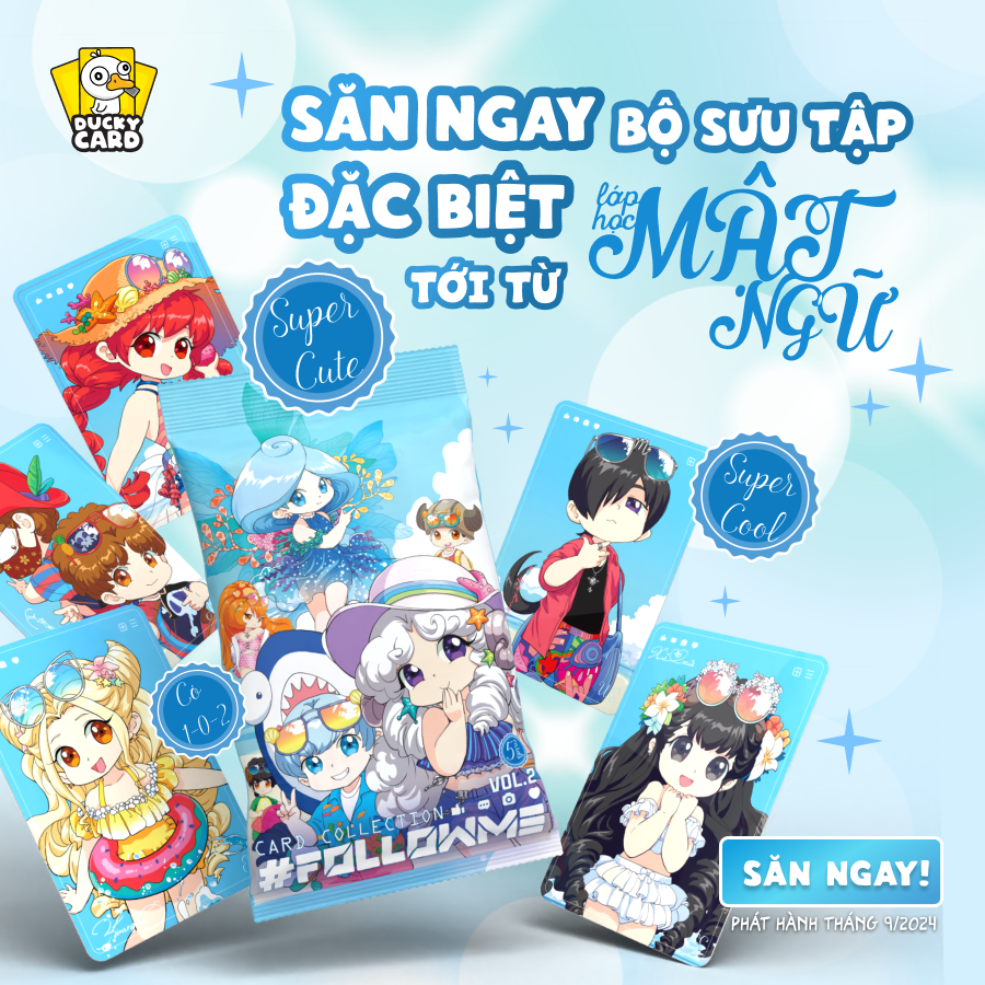 Card Collection Lớp Học Mật Ngữ Vol.2