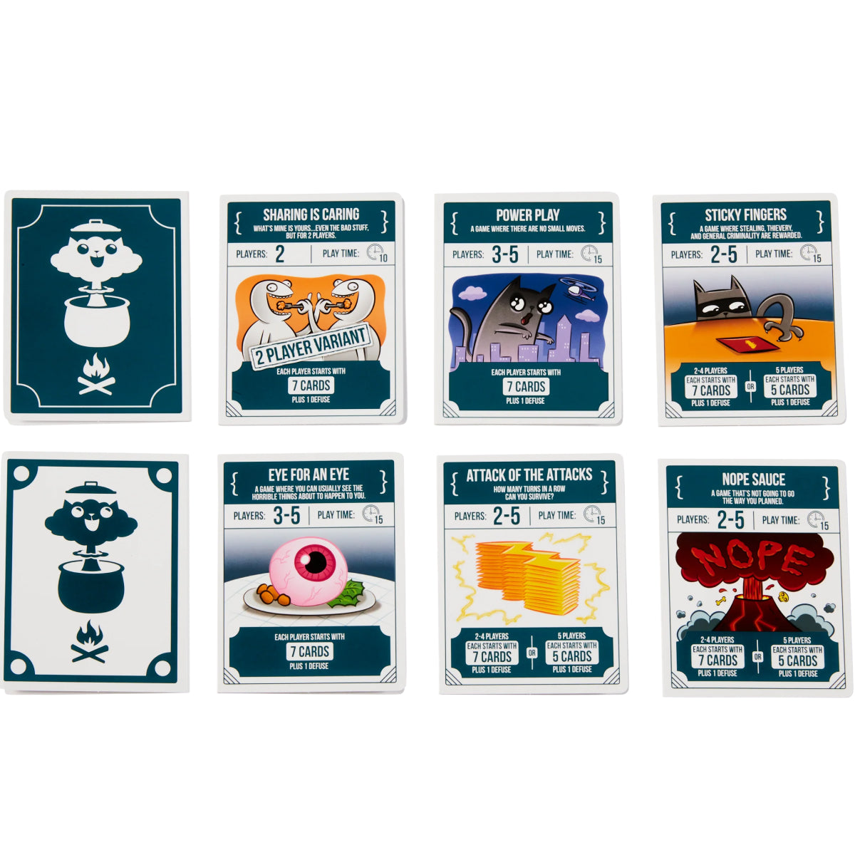 Exploding Kittens: Recipes for Disaster