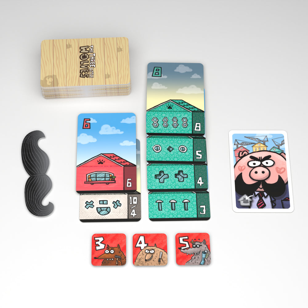 Three Little Wolves| Board game chuyển thể từ truyện cổ tích