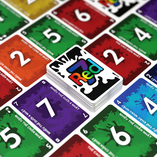 Board Game VN - Red 7 - Trò chơi đạt đề cử Board Game gia đình hay nhất 2014