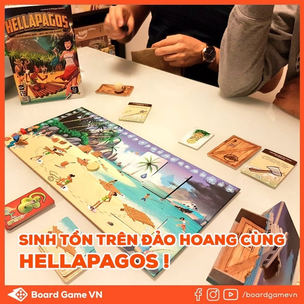 Mẹo chơi Hellapagos: Bí quyết sinh tồn trên đảo hoang