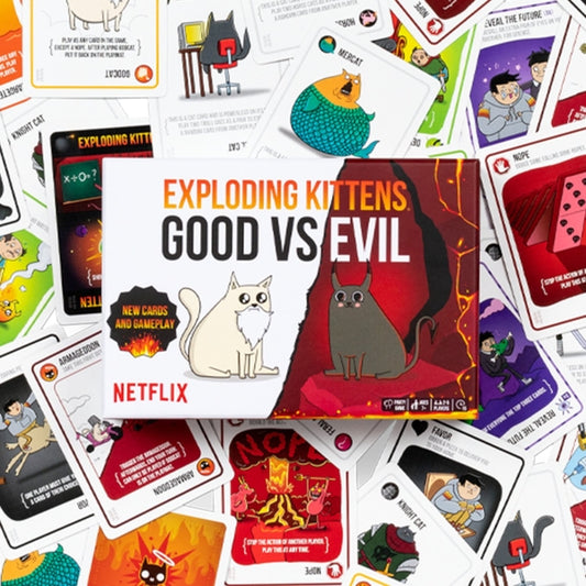 Exploding Kittens - Good vs Evil: Khi Thiên Đường Và Địa Ngục Cùng... Nổ Tung