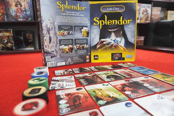 Hướng dẫn chi tiết cách chơi Board Game Splendor – Board Game VN Store