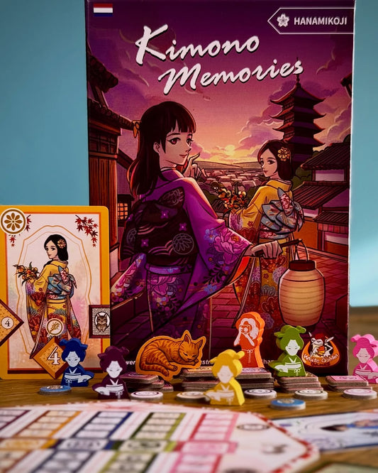Review board game Kimono Memories cho các cặp đôi thích chiến thuật