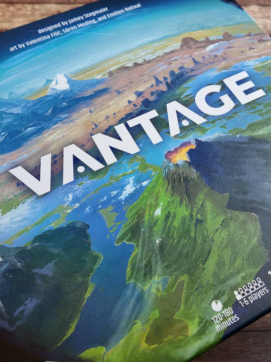 Review board game Vantage trải nghiệm sinh tồn co-op đỉnh cao