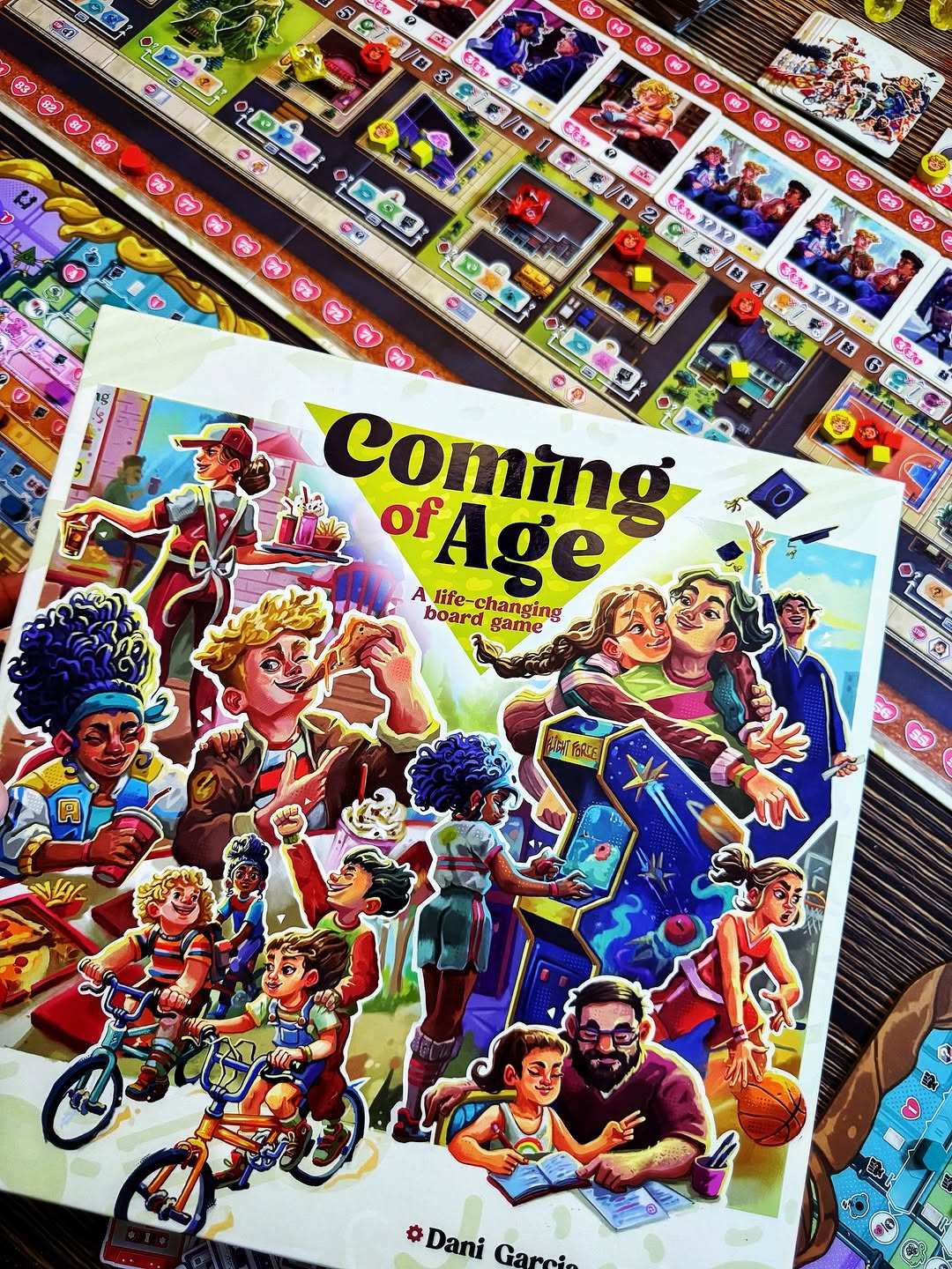 Review board game Coming of Age trải nghiệm trưởng thành đầy thách thức
