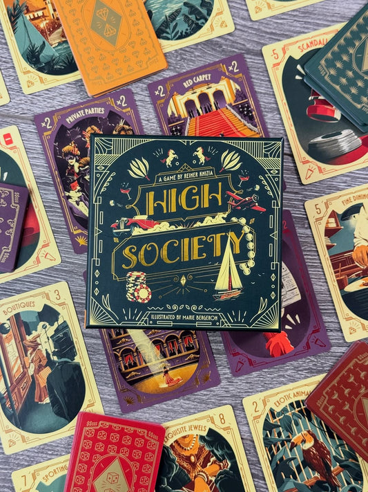 Review High Society Game Đấu Giá Cực Gắt Từ Reiner Knizia