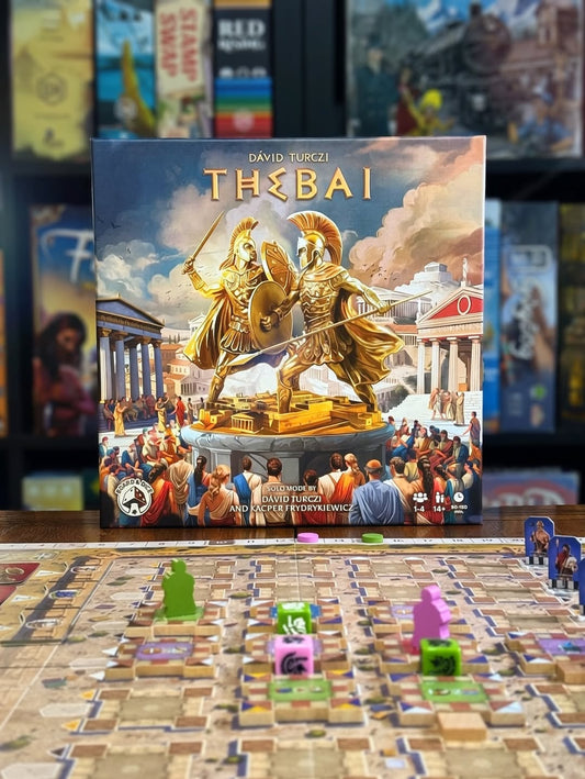 Review Thebai Board Game Thử Thách Eurogame Hạng Nặng