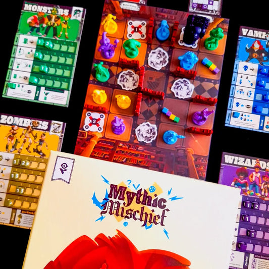 Review Mythic Mischief Board Game Chiến Thuật Cực Hấp Dẫn