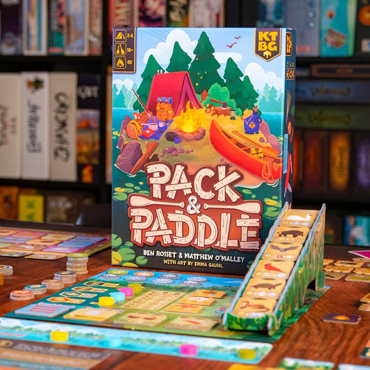 Review Board Game Pack and Paddle Trải Nghiệm Cắm Trại Cực Chill