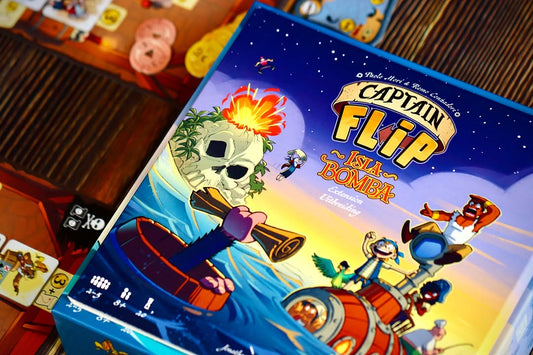 Review bản mở rộng Captain Flip Isla Bomba đầy kịch tính
