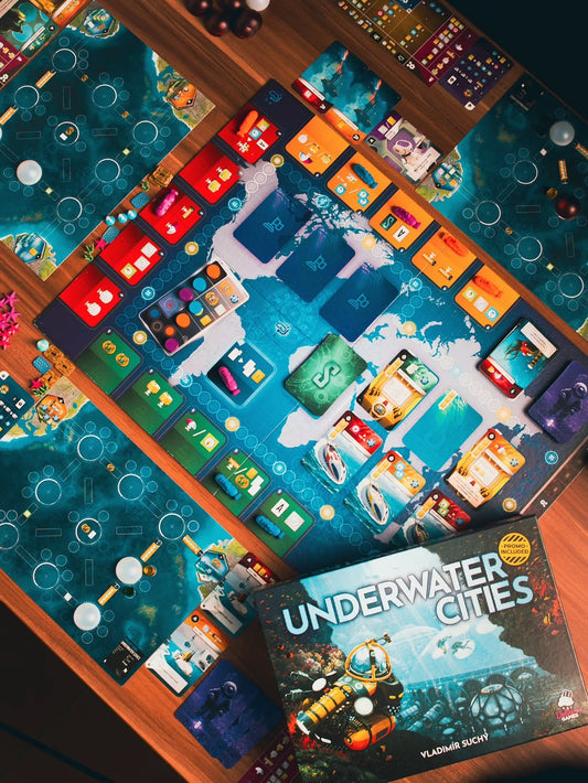 Review board game Underwater Cities chiến thuật chuyên sâu đỉnh cao