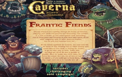 Hướng dẫn chơi Caverna: Frantic Fiends - Chiến dịch solo đầy cam go! Đối mặt với "Frantic Fiends" một mình và chứng minh bản lĩnh