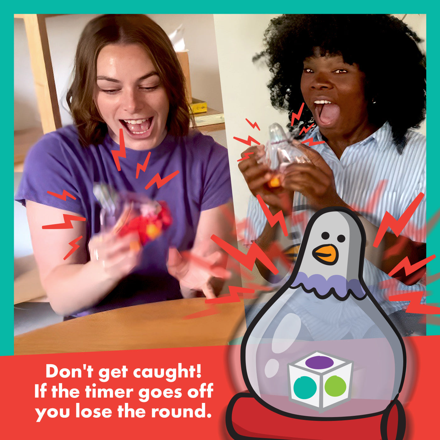 Exploding Pigeon Exploding Kittens - ảnh 6 - Board games