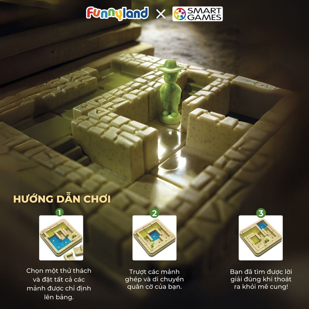 SmartGames - Thử thách Temple Trap SG 437