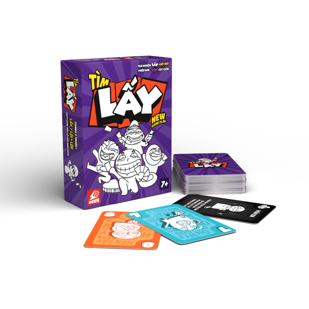 Combo thẻ bài Lầy- Lội- Lên - Party game (có bán thêm Bọc bài-100 bọc) - Board Game VN