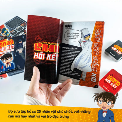 Thám tử lừng danh Conan - Hồi Kết - kèm bộ Hồ sơ 25 nhân vật cực chất