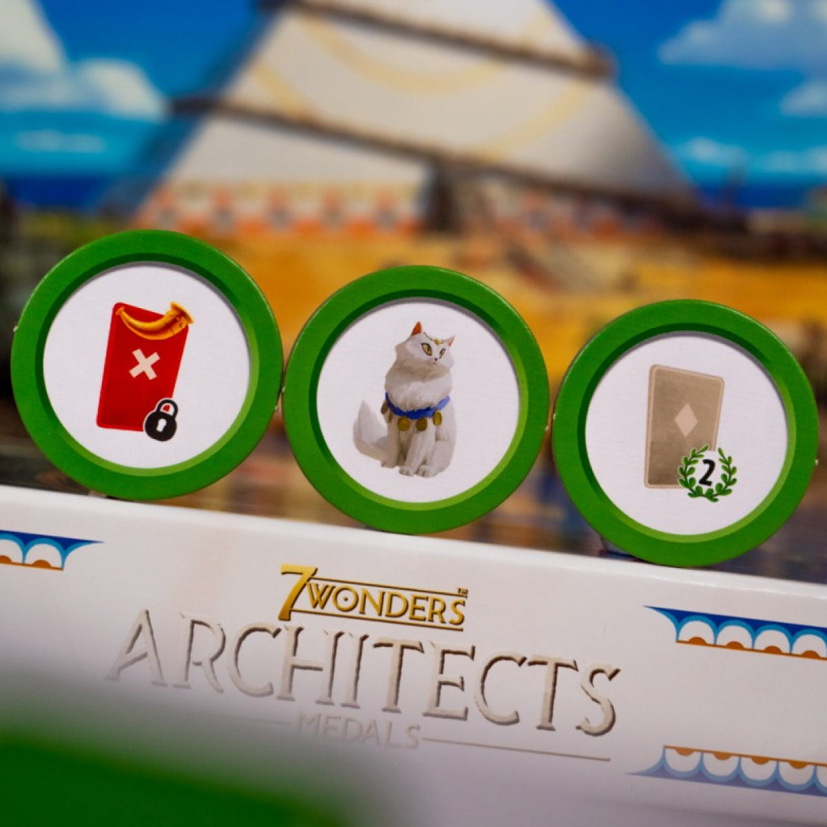 7 Wonders Architects Medals Repos Production - ảnh 6 - Board games