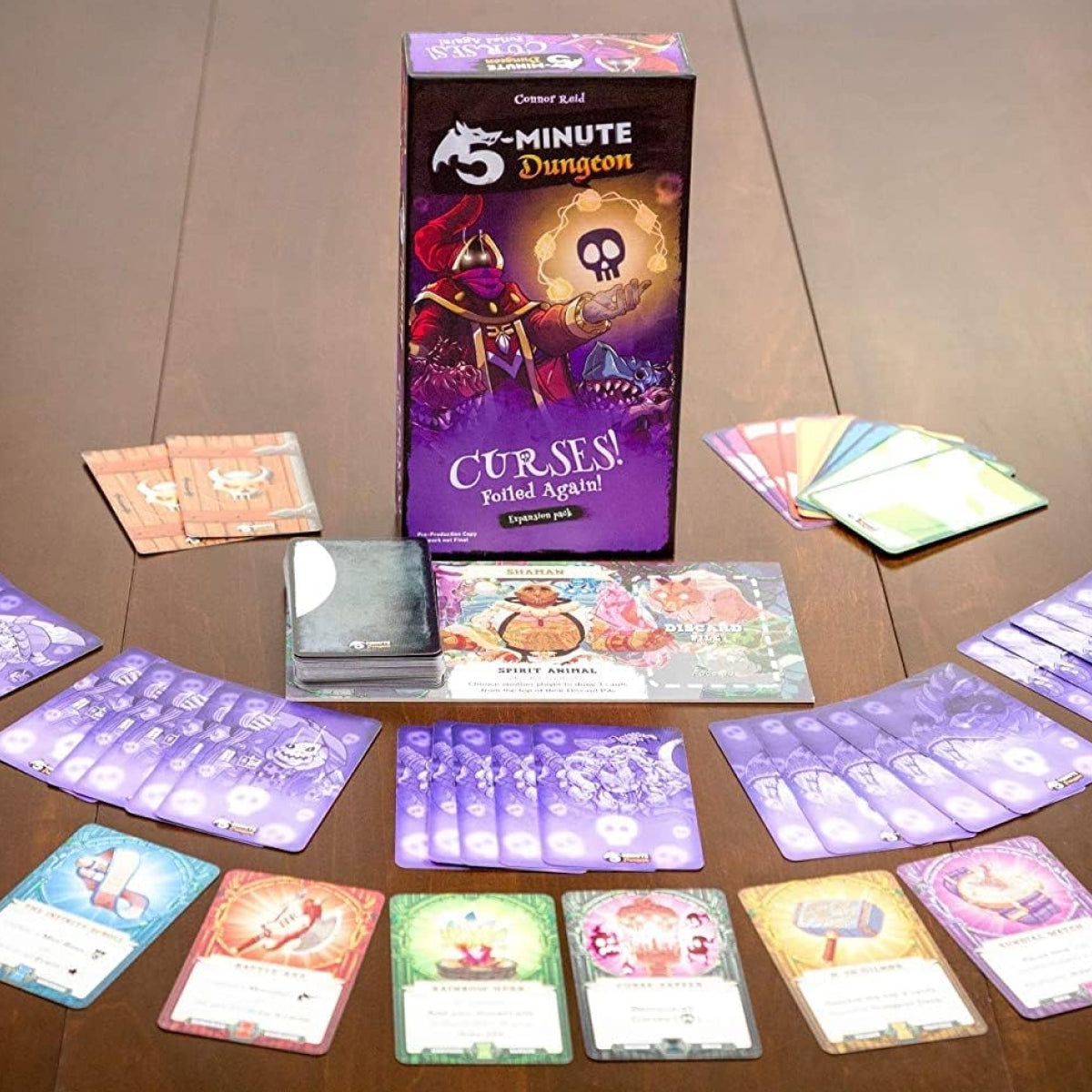 5 Minute Dungeon: Curses! Foiled Again! Expansion Wiggles 3D - ảnh 2 - Board games