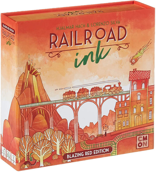 Railroad Ink: Blazing Red Edition Board Game VN - ảnh 1 - Board Game