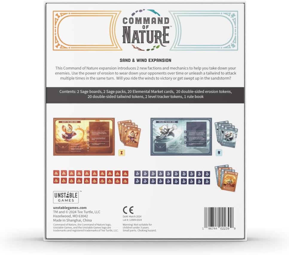 Command of Nature: Sand & Wind Expansion