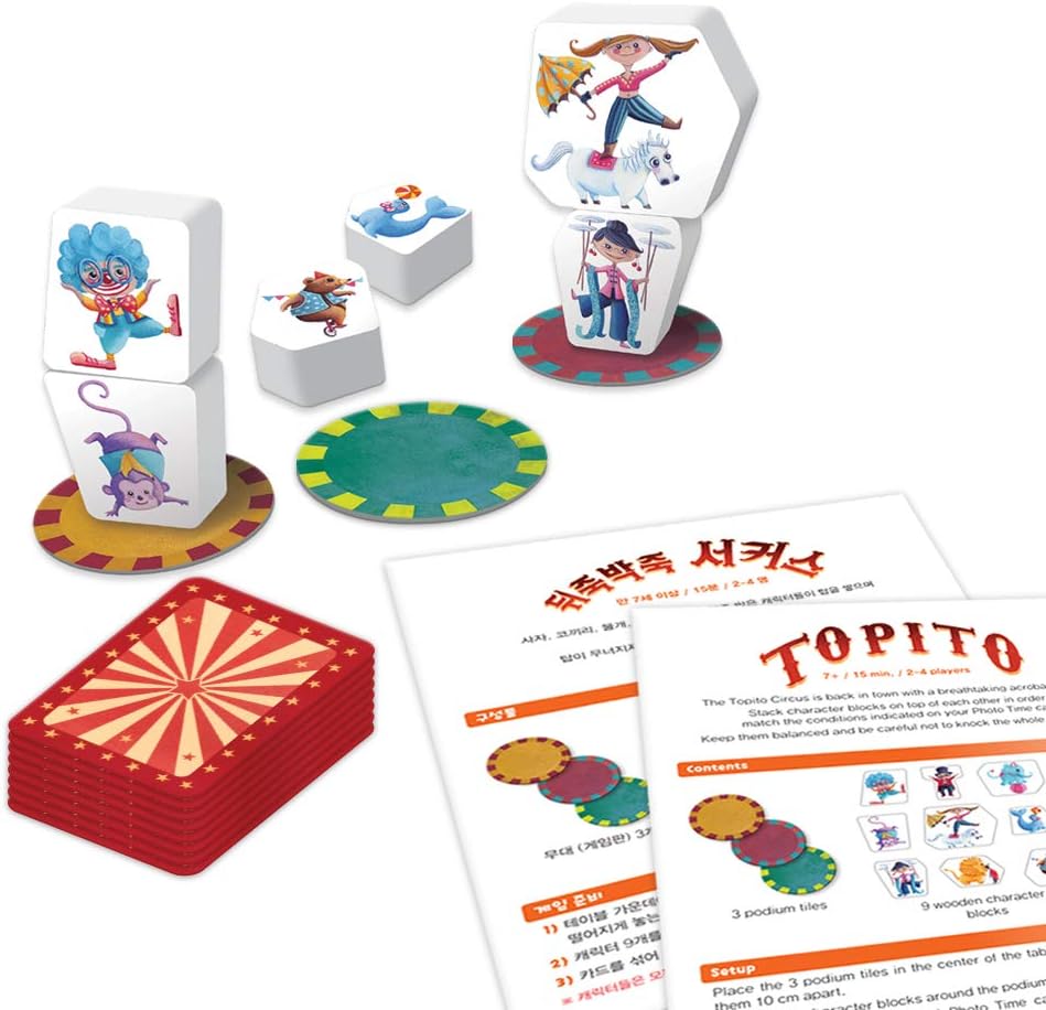 Board Game VN - Xếp gỗ xiếc -Topito