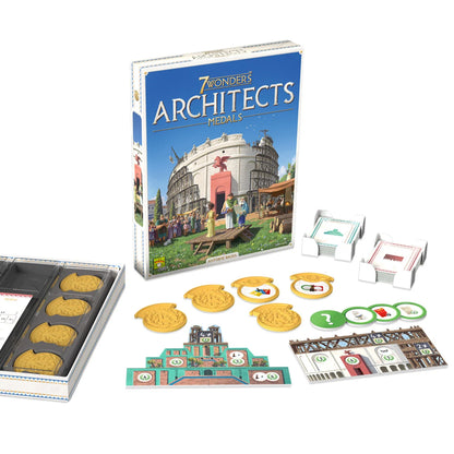 7 Wonders Architects Medals Repos Production - ảnh 2 - Board games