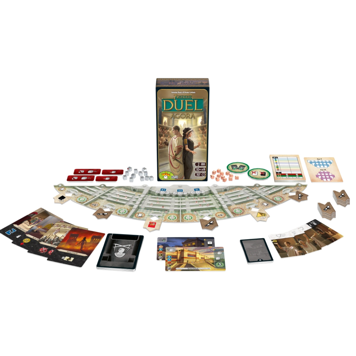 7 Wonders Duel Agora Repos Production - ảnh 4 - Board games