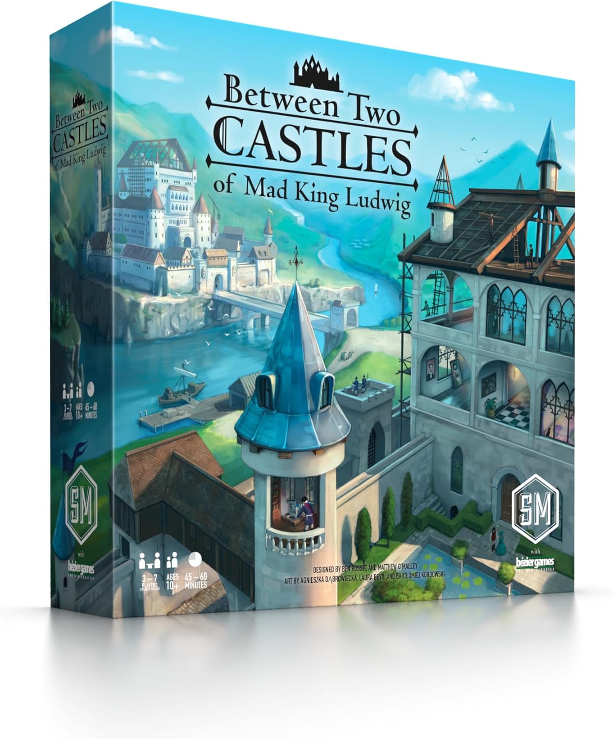 Between Two Castles of Mad King Ludwig Board Game VN - Board Game