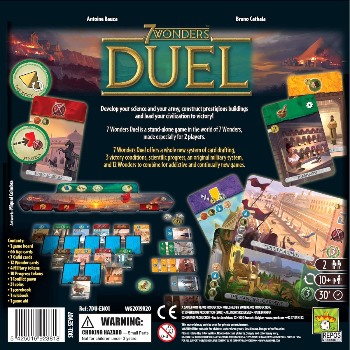 7 Wonders Duel Repos Production - ảnh 2 - Board games