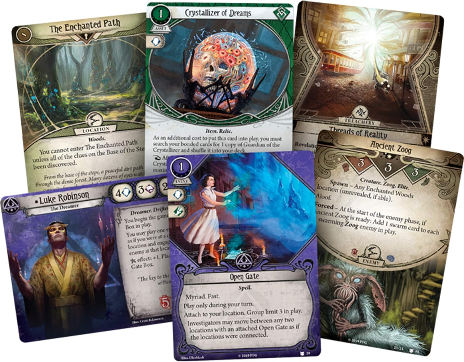 Arkham Horror The Card Game: The Dream-Eaters Expansion (Hàng Mới Về) Fantasy Flight Games - ảnh 4 - Board Game