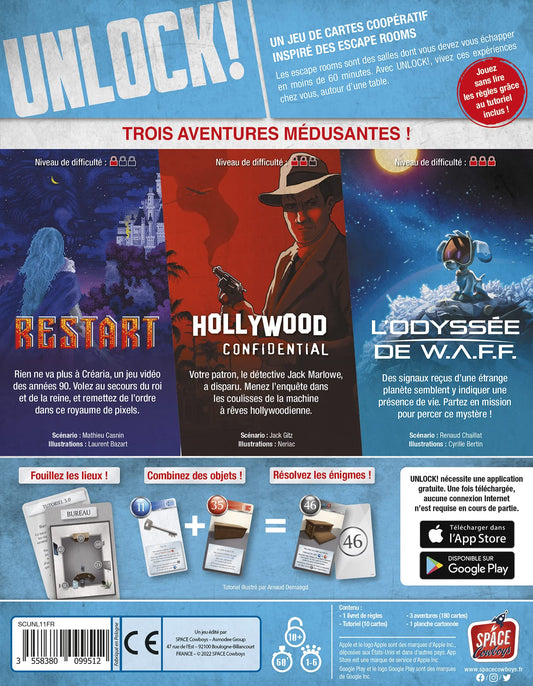 Unlock! Extraordinary Adventures Space Cowboys - ảnh 2 - Board games