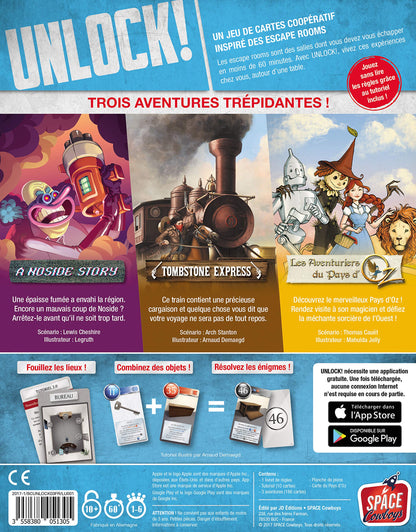 Unlock! Secret Adventures Space Cowboys - ảnh 2 - Board games