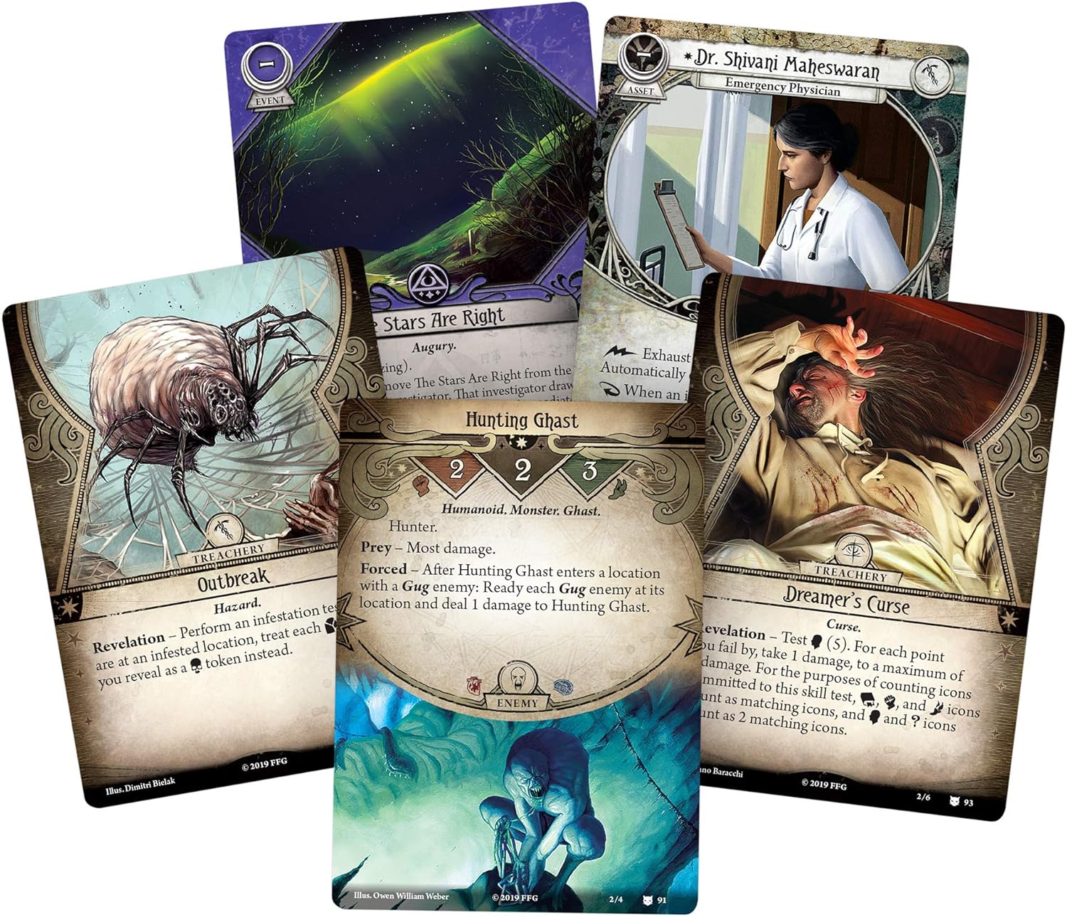 Arkham Horror The Card Game: The Dream-Eaters Expansion (Hàng Mới Về) Fantasy Flight Games - ảnh 6 - Board Game