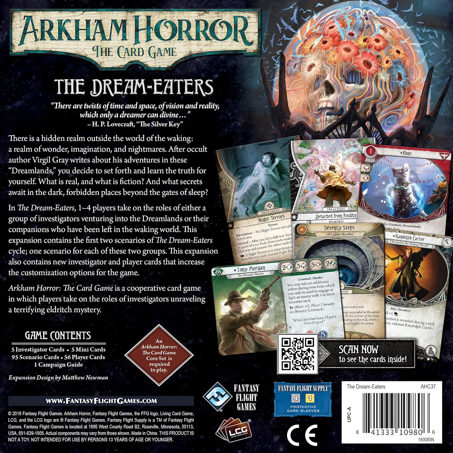 Arkham Horror The Card Game: The Dream-Eaters Expansion (Hàng Mới Về) Fantasy Flight Games - ảnh 2 - Board Game
