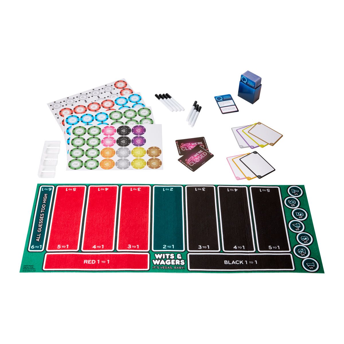 Wits And Wagers Board Game: It’s Vegas, Baby
