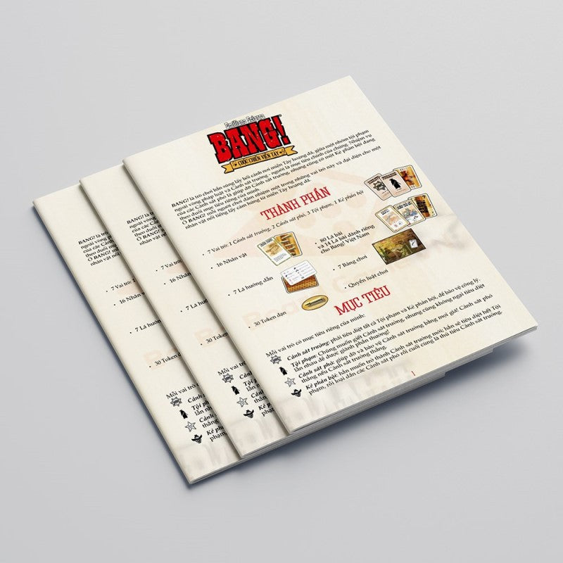 BANG | Cuộc Chiến Viễn Tây | Board game chiến thuật, ẩn vai