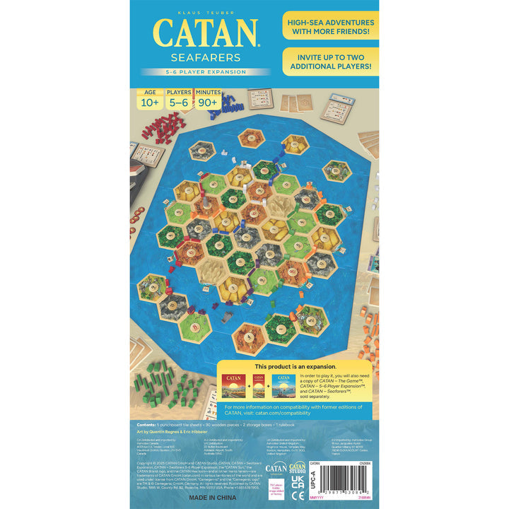 CATAN SEAFARES 5-6 6E EN (Hàng Mới Về)