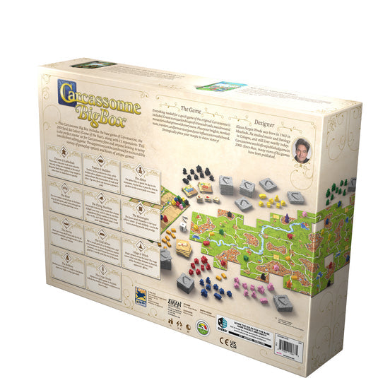Carcassonne Big Box 2025 - Bộ Board Game Chiến Thuật Xây Dựng (Hàng Mới Về)