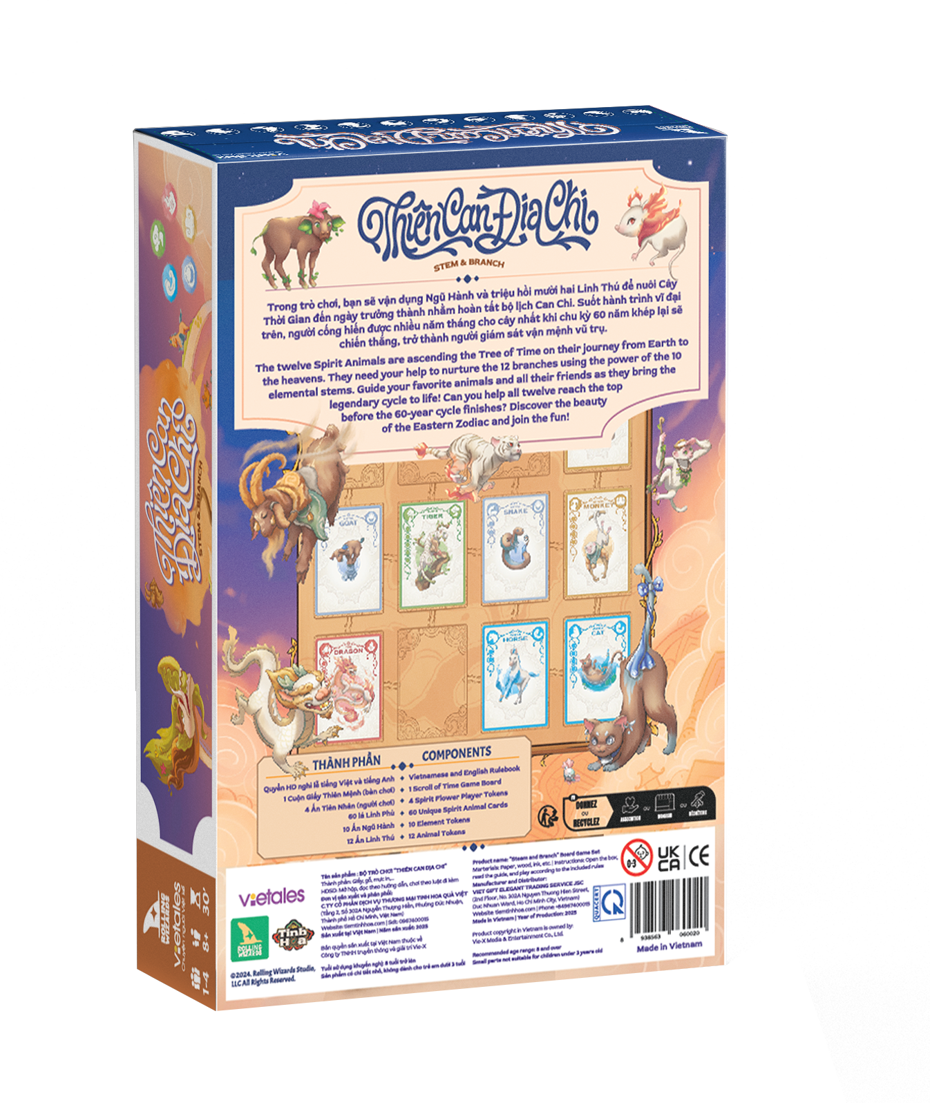 Board Game Thiên Can Địa Chi (Hàng mới về)