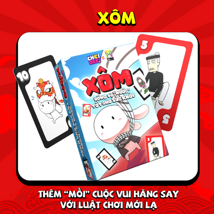 Combo Game Sờ Náck - Chỉ 3 Game - Bài Con Rắn, Điệp Viên Số Dzách, Xôm - Phiên Bản Thỏ 7 Màu