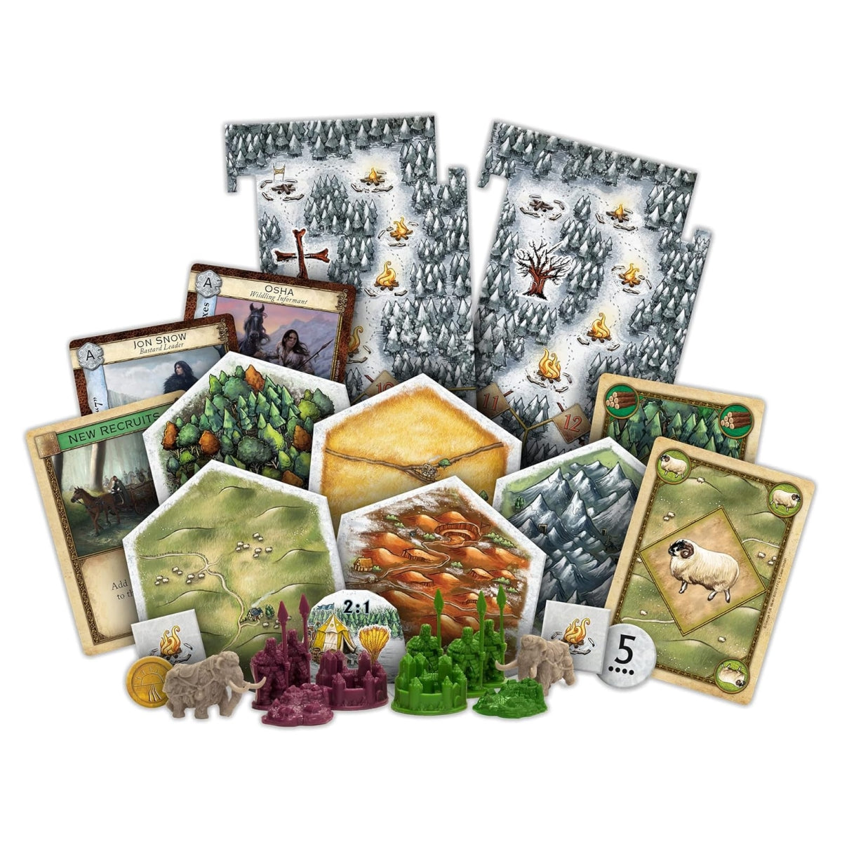 A Game Of Thrones Catan 5-6 Player Extension Fantasy Flight Games - ảnh 5 - Board games