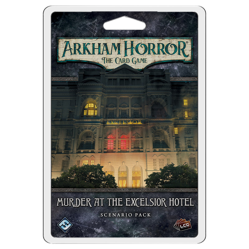 ARKHAM HORROR TCG: MURDER AT THE EXCELSIOR HOTEL Fantasy Flight Games - ảnh 1 - Board Game